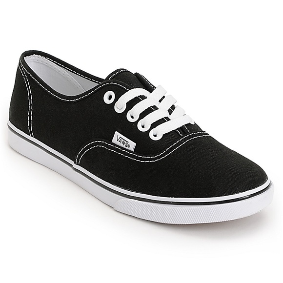 Vans Shoes - Vans | 6.5 Women | Black & White Lo Pro Authentic